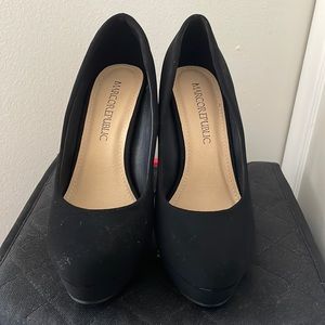 Gently used black heels